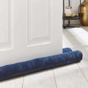 Catherine Lansfield Kingsley Matt Velvet Double Sided Draught Excluder