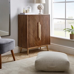 Chenille Natural Slub Floor Cushion