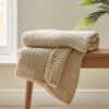 Chunky Knit Throw Chunky Knit Throw