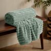 Cosy Ribbed Throw 130cm x 170cm