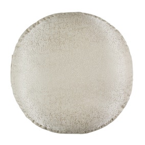Destressed Champagne Floor Cushion