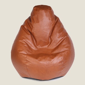 Kaikoo Faux Leather Tear Drop Bean Bag
