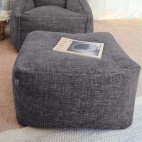 rucomfy Weave Bean Bag Ottoman